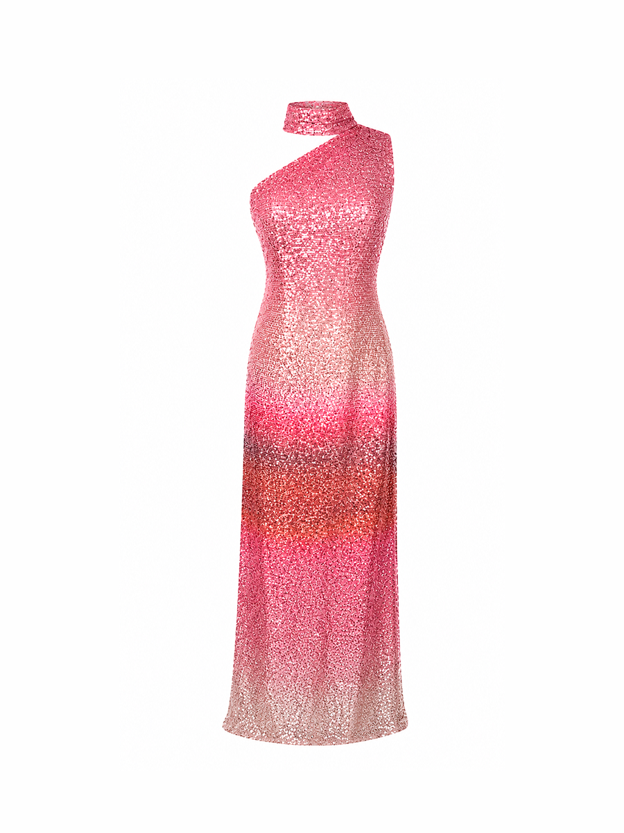 CASSIOPEIA DRESS - Fresia print