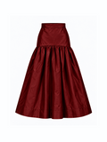 NANA SKIRT - Burgundy