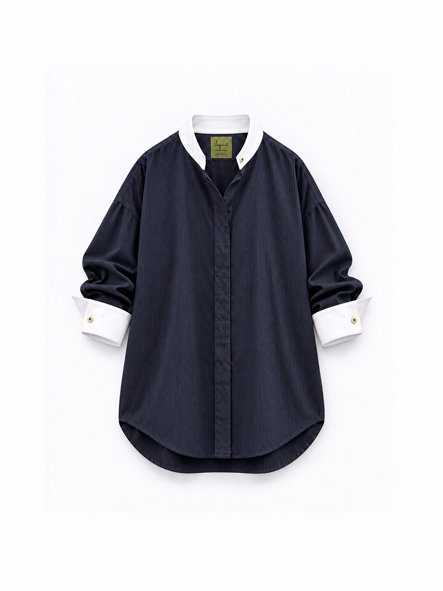 LEE SHIRT - Blue stripes