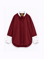 LEE SHIRT - Burgundy