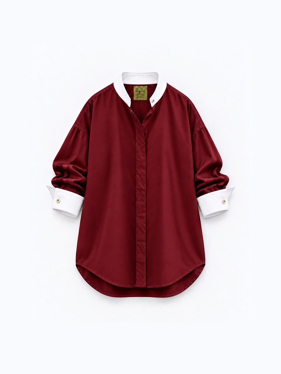 LEE SHIRT - Burgundy