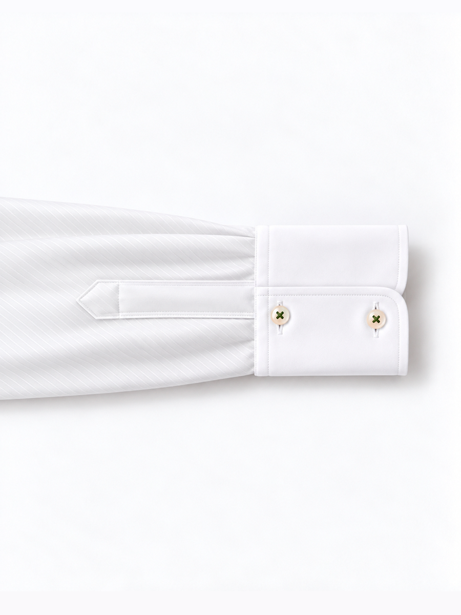 CZ SHIRT - Taffeta White