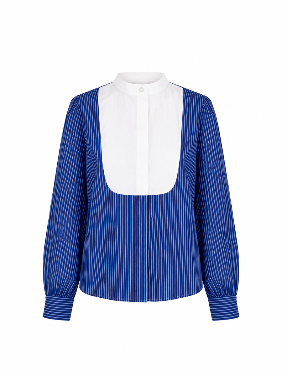 NICO SHIRT - Blue stripes