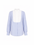 NICO SHIRT - Light blue stripes