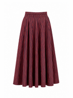 NOAH SKIRT - Blue & Red stripes