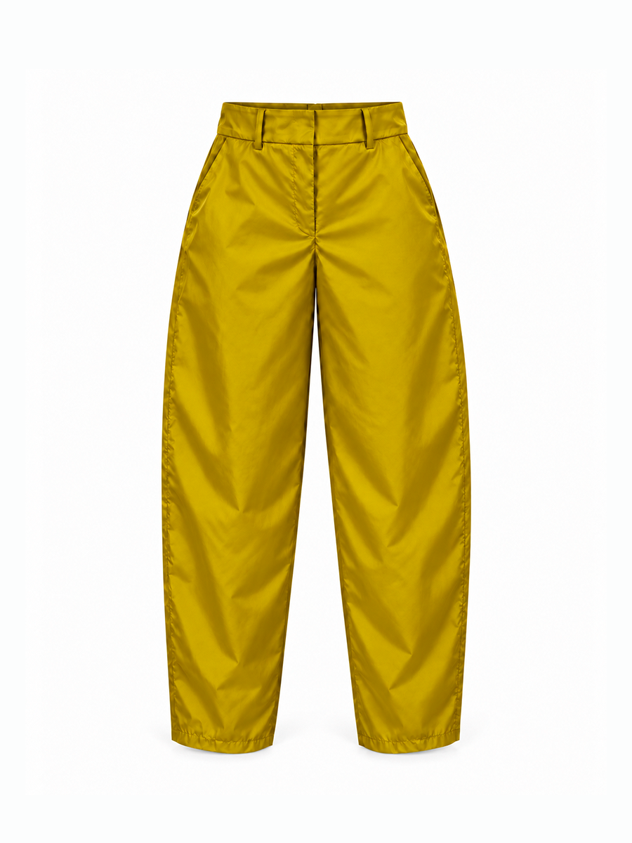 MIKA PANTS - Chartreuse