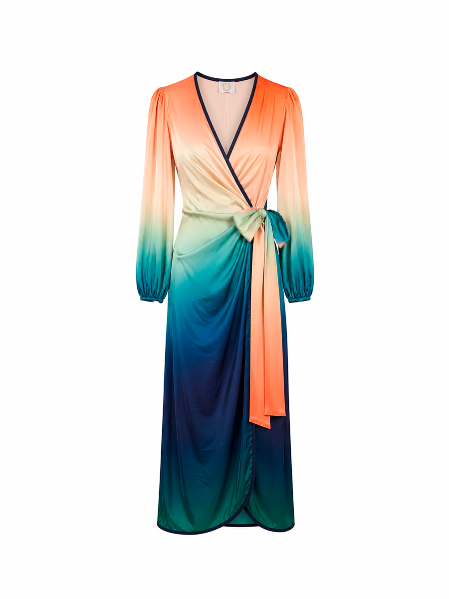 POETA DRESS - Aurora print