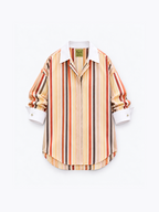 JACKIE SHIRT - White & Yellow