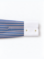 JACKIE SHIRT - Blue & Red