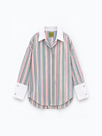 JACKIE SHIRT - Multicolor Stripes