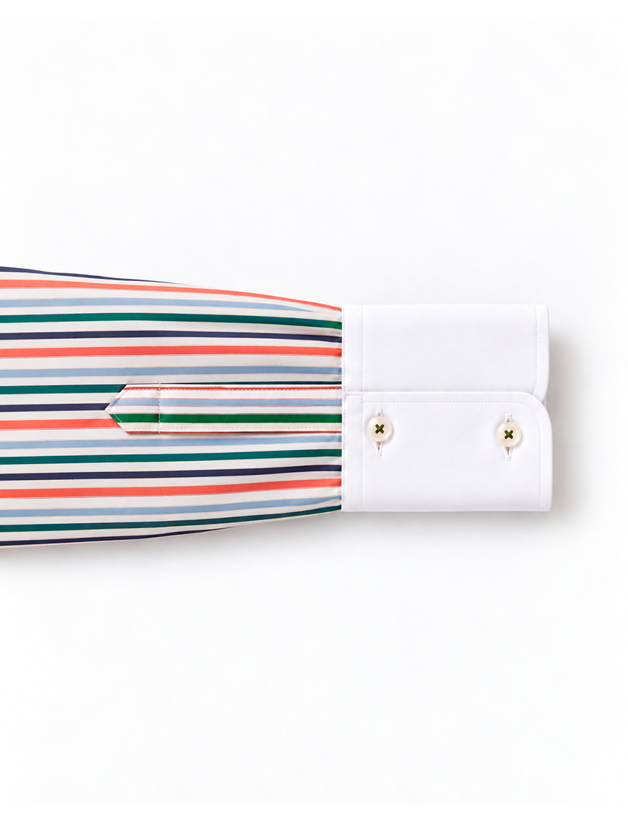 JACKIE SHIRT - Multicolor Stripes
