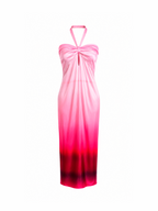 SELENE DRESS - Fresia print