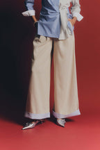 HYDRA TROUSERS - Beige