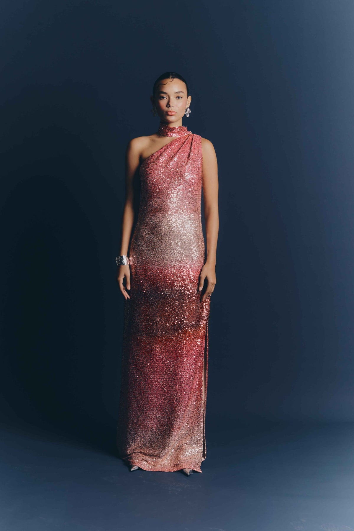 CASSIOPEIA DRESS - Fresia print
