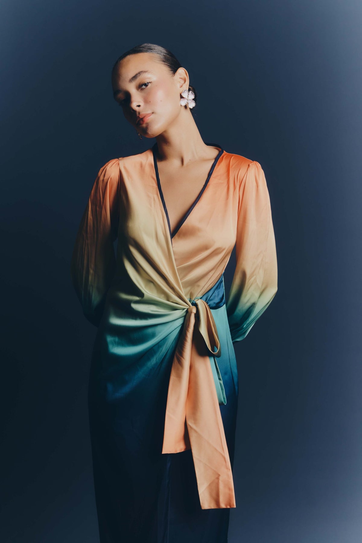 POETA DRESS - Aurora print